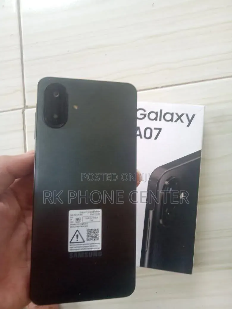 New Samsung Galaxy A07 5G 128 GB Black