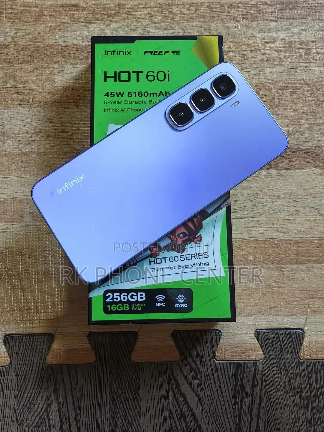 New Infinix Hot 60i 128 GB Blue