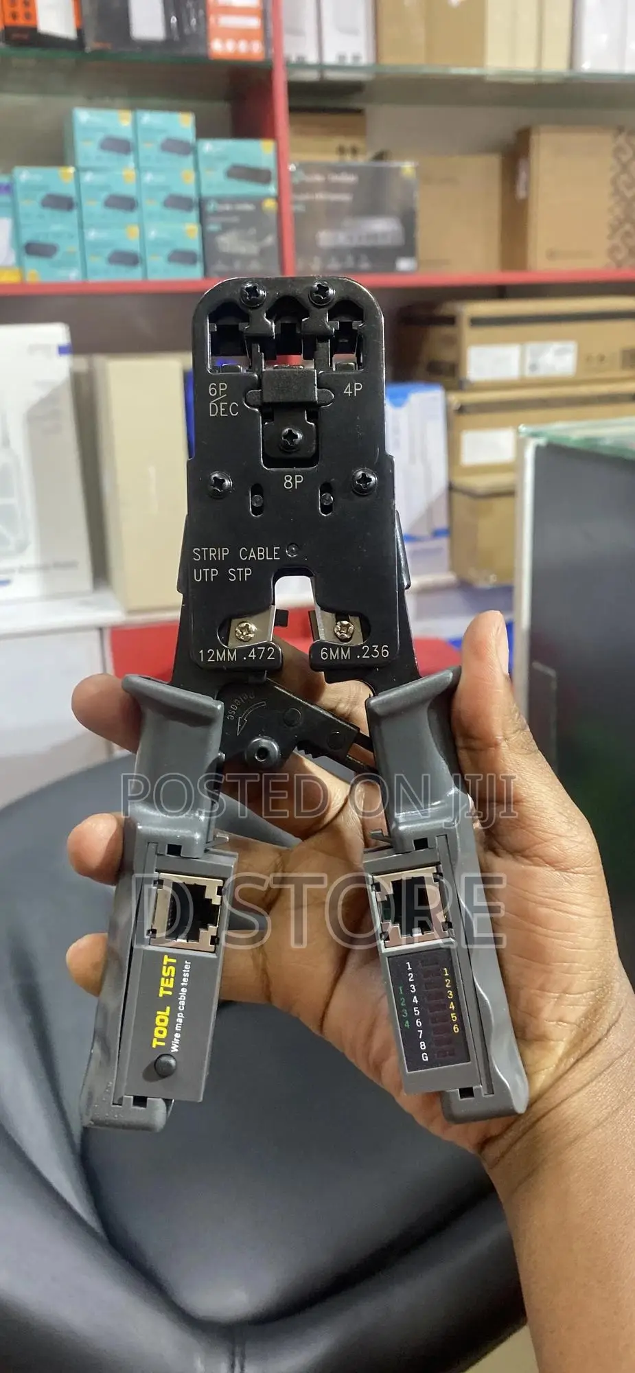 Crimping Tool With A Test