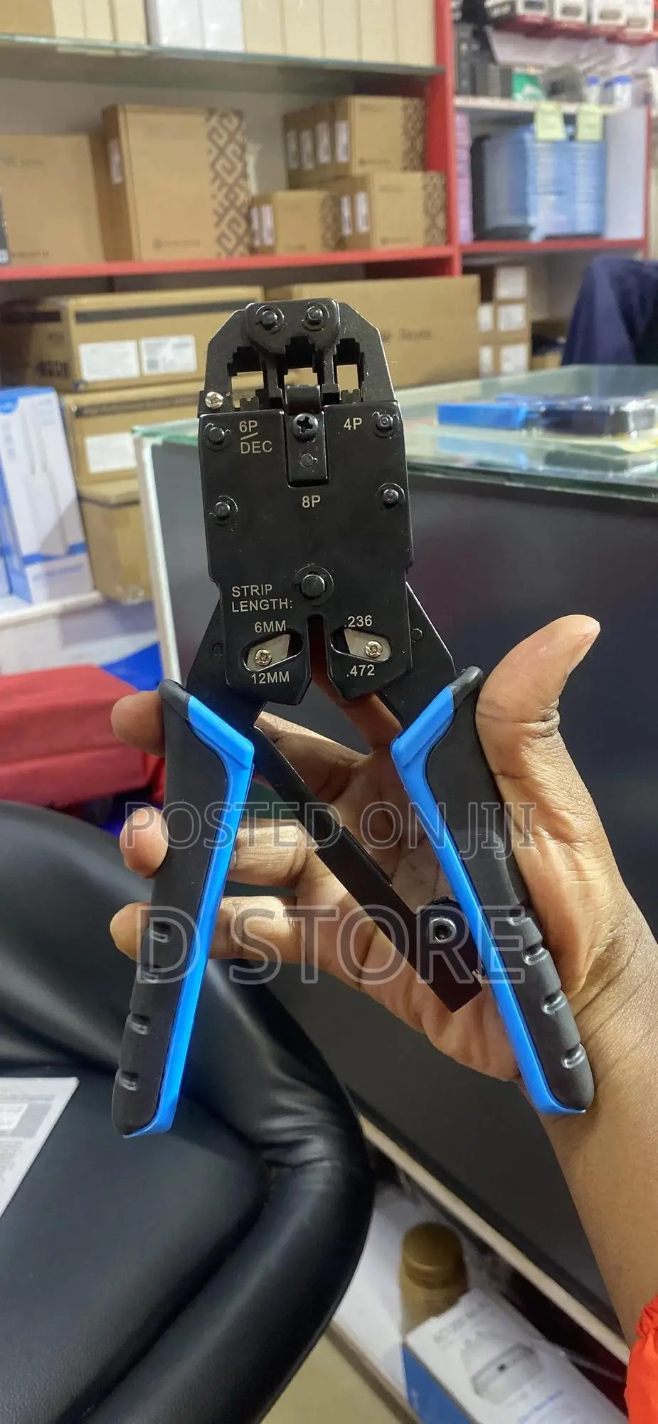 Rj45 And Rj11 Crimping Tool