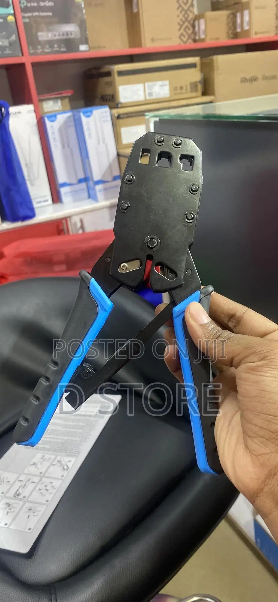 Rj45 And Rj11 Crimping Tool