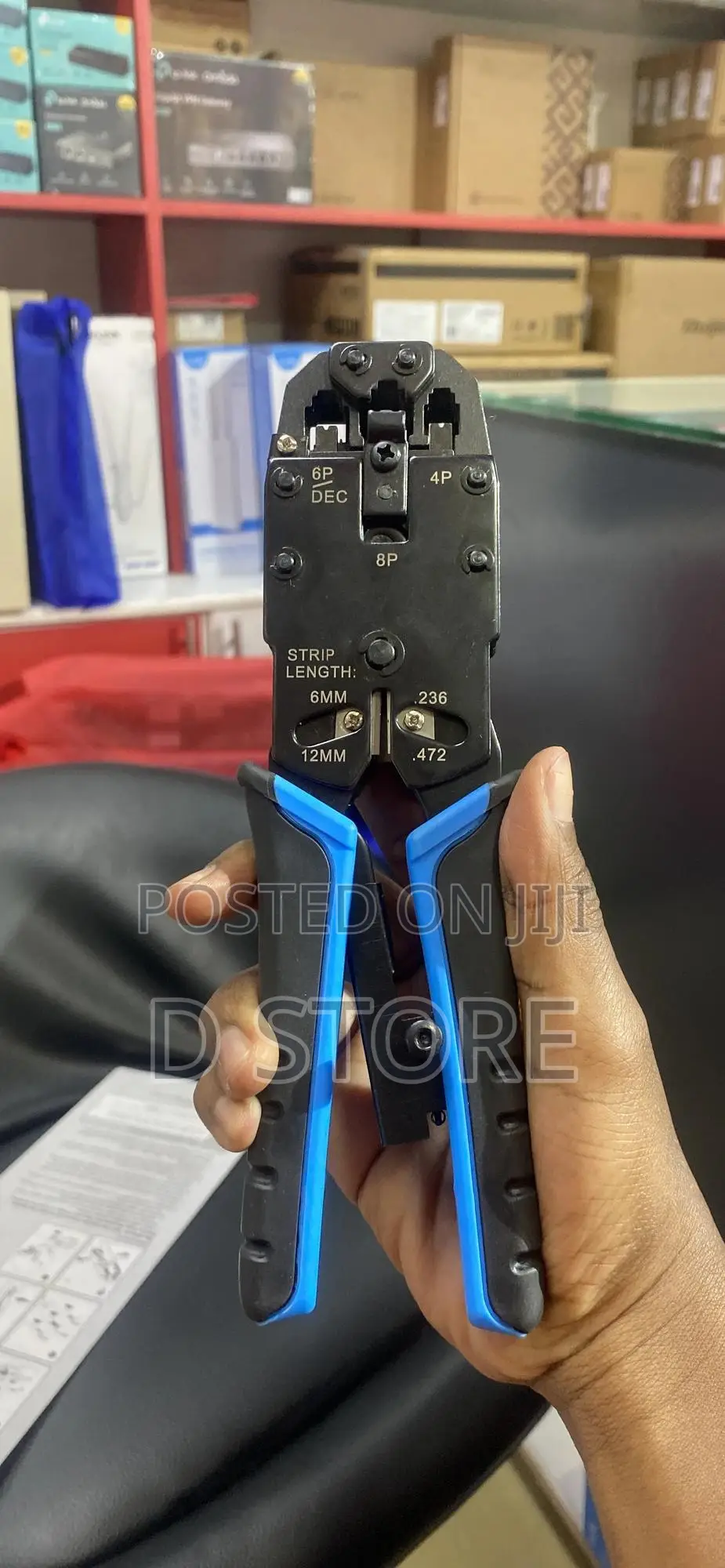 Rj45 And Rj11 Crimping Tool