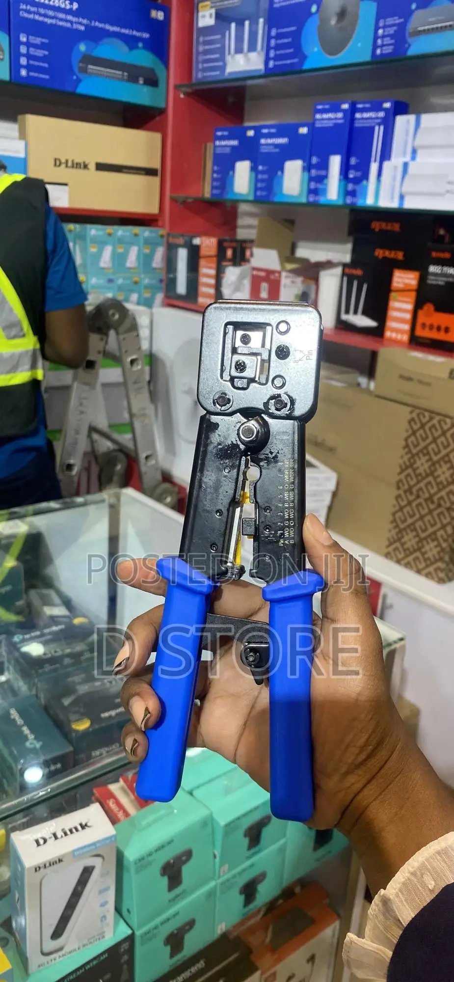 Networking Electronic Crimping Tool