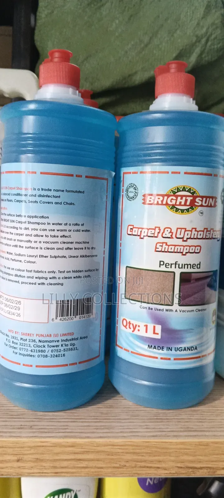 Carpet and Upholstery Shampoo