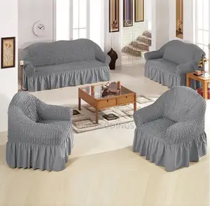 Stretch Sofa Covers 3:2:1:1 Gray