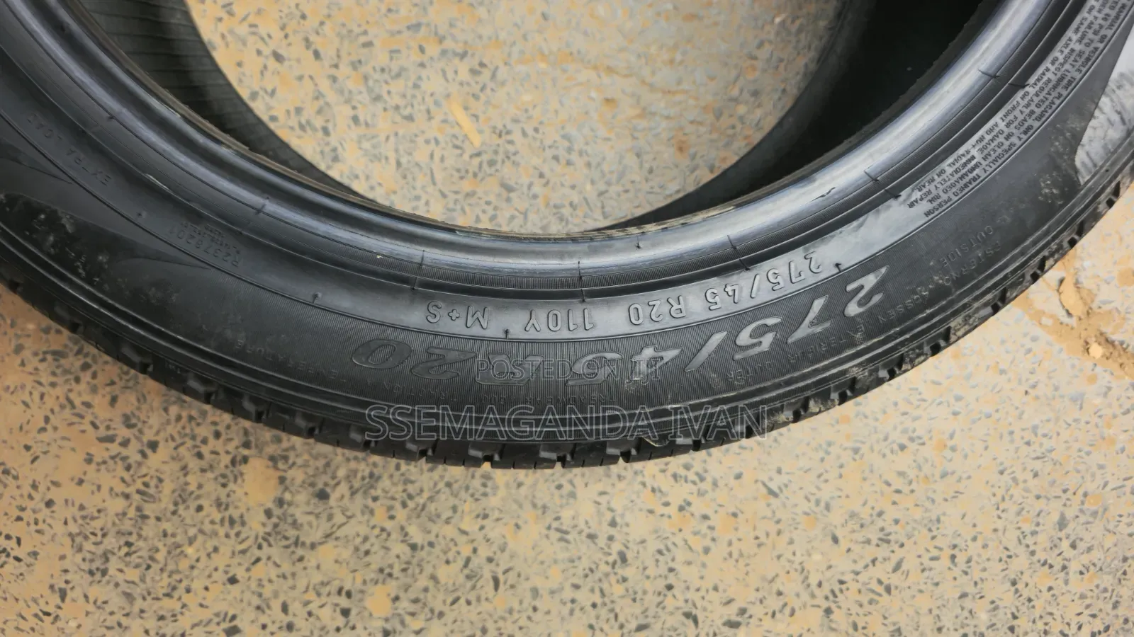 275/45r20 Pirelli Scorpion Foreign Used