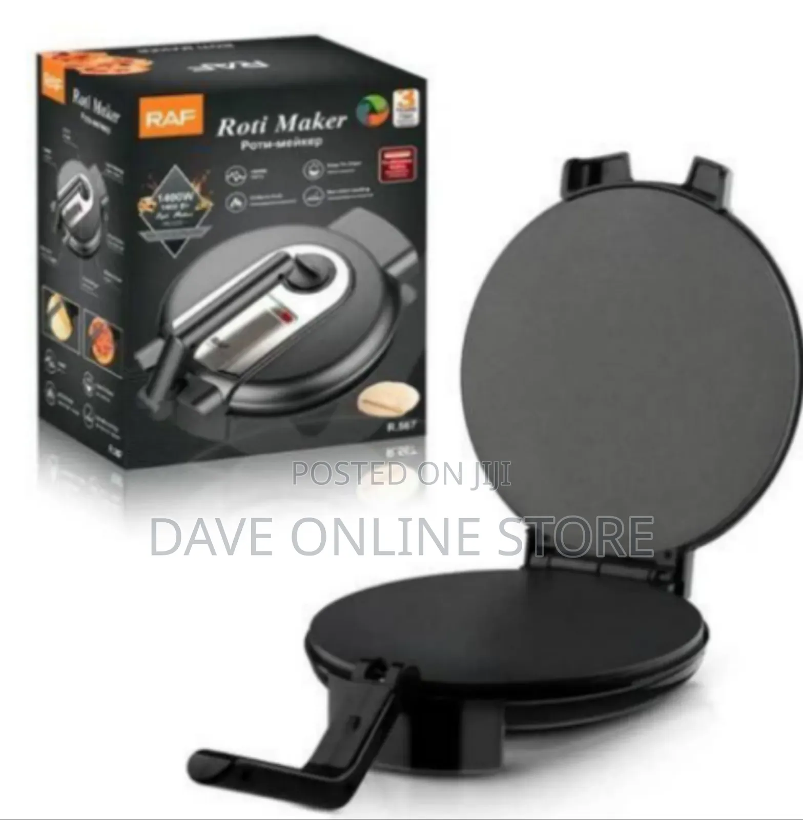 Raf Non-Stick Electric Crepe Tortilla Maker