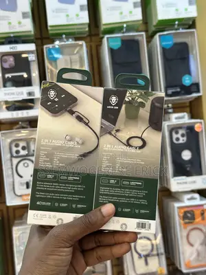 Green Lion 2 in 1 Audio Cable