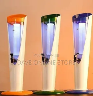 Sleek Modern Beverage Tower / Desktop Drink Dispenser
