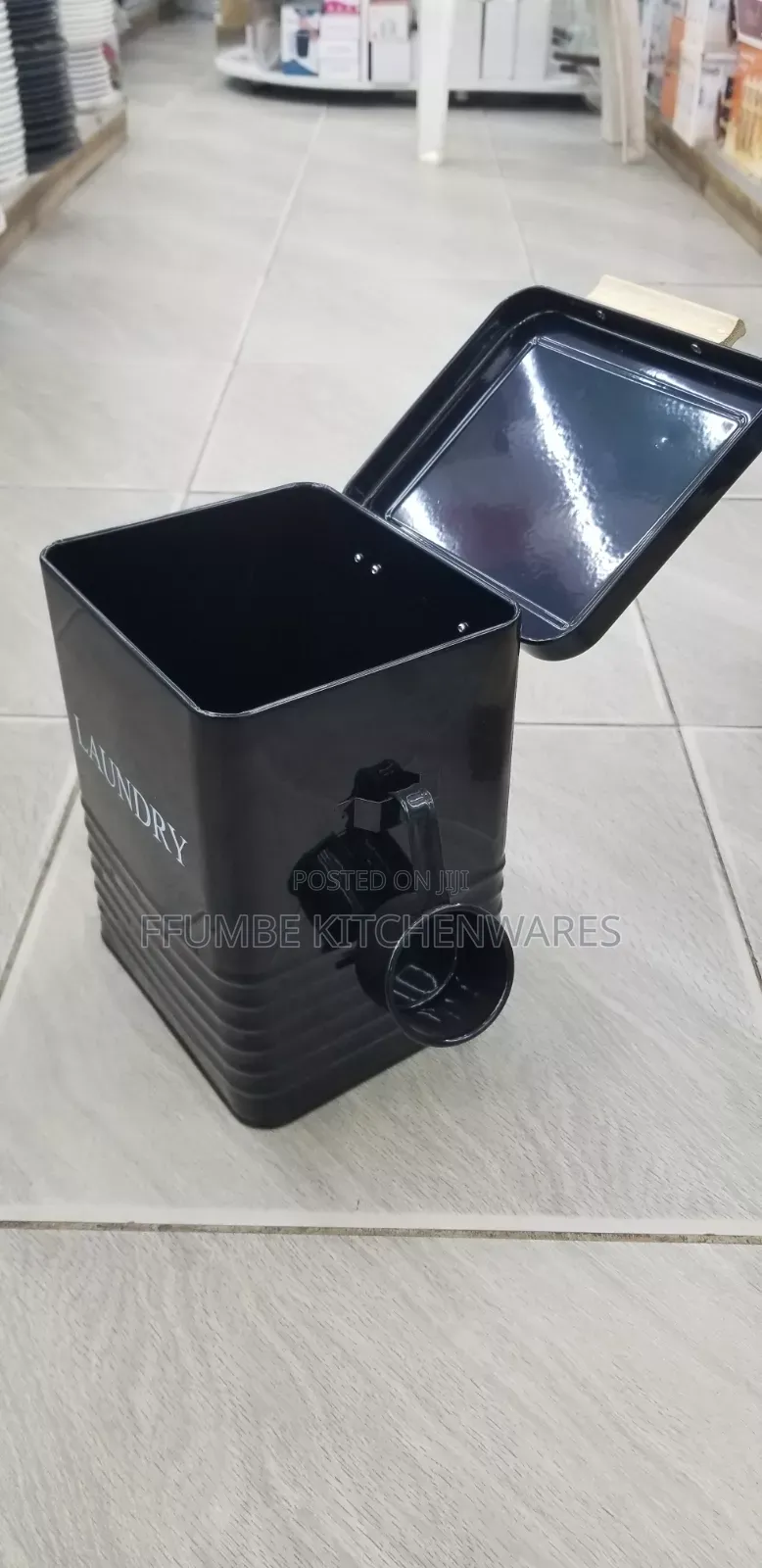 Laundry Powder Storage