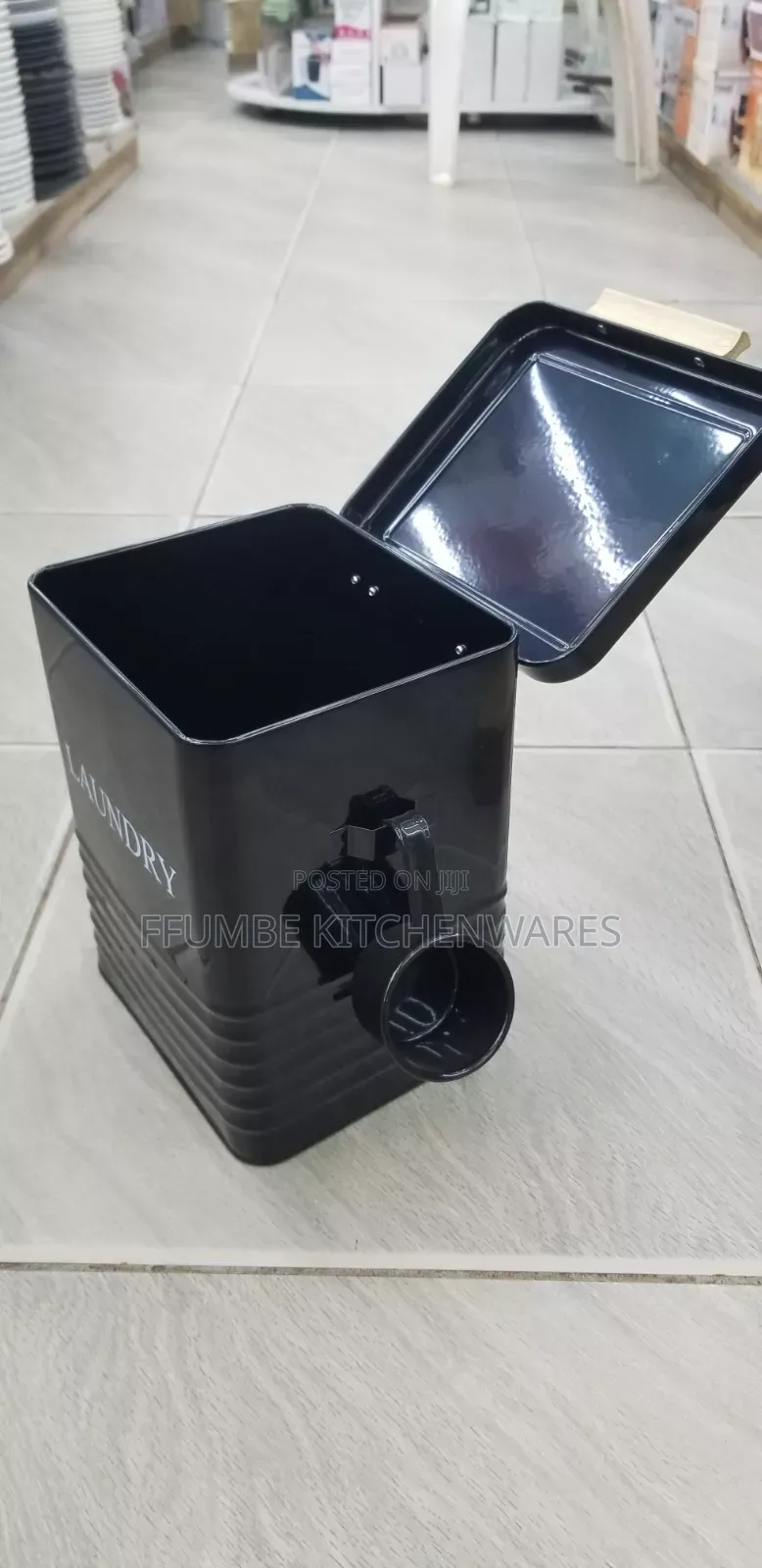 Laundry Powder Storage