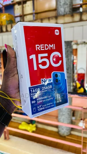 New Xiaomi Redmi 15C 4G 256 GB Black