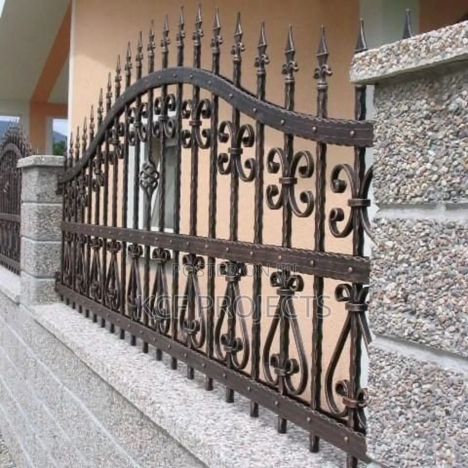 Fence Grills From as Low as 90.000 to 300.000 Per Meter Designed