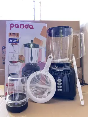 Black 1.75l 2-in-1juice Blender With Free Grinder, Cleaning Cup Filter