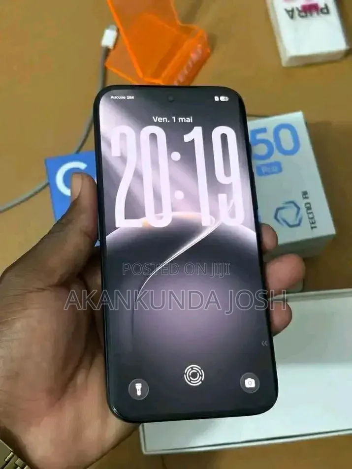 New Tecno Camon 50 Pro 256 GB Black