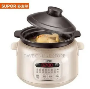 Electric Slow Cooker / Ceramic Stew Pot