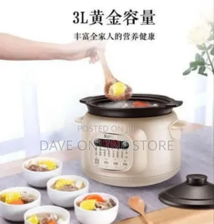 Electric Slow Cooker / Ceramic Stew Pot