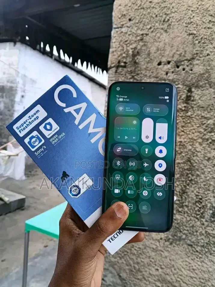 New Tecno Camon 50 Pro 256 GB Black