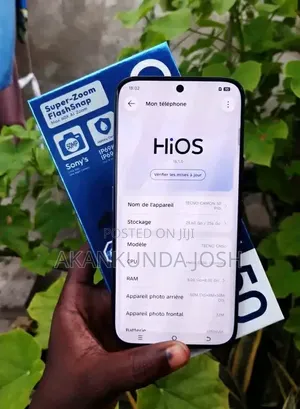 New Tecno Camon 50 Pro 256 GB Black
