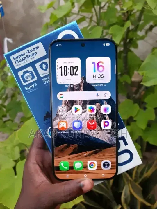 New Tecno Camon 50 Pro 256 GB Black