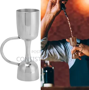Stainless Steel Bar Measures Jigger Wine Cocktail Shaker Jigger