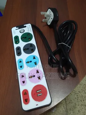3-Meter Heavy-Duty Power Extension Cable.