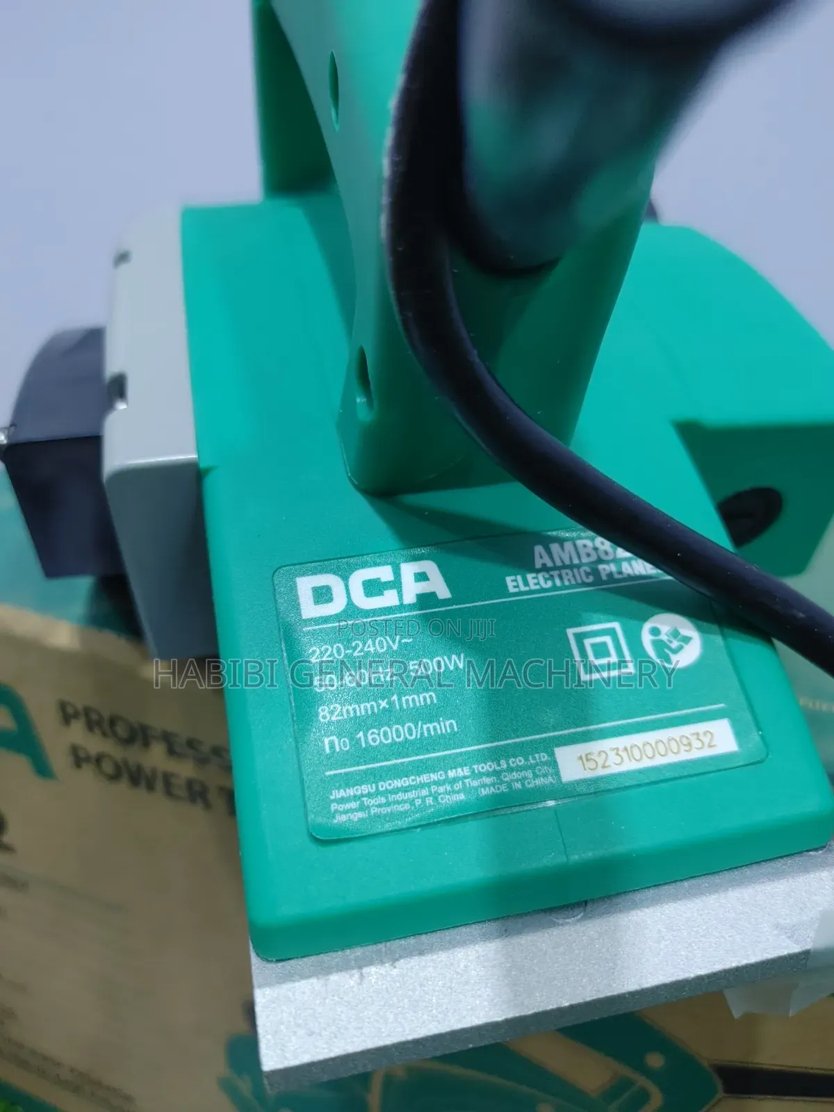 Dca Corded Electric Handheld 500w Wood Planer
