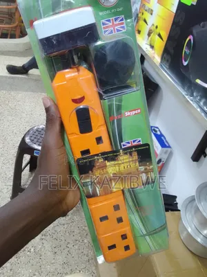 Heavy-Duty Power Extension With a Tv Guard.