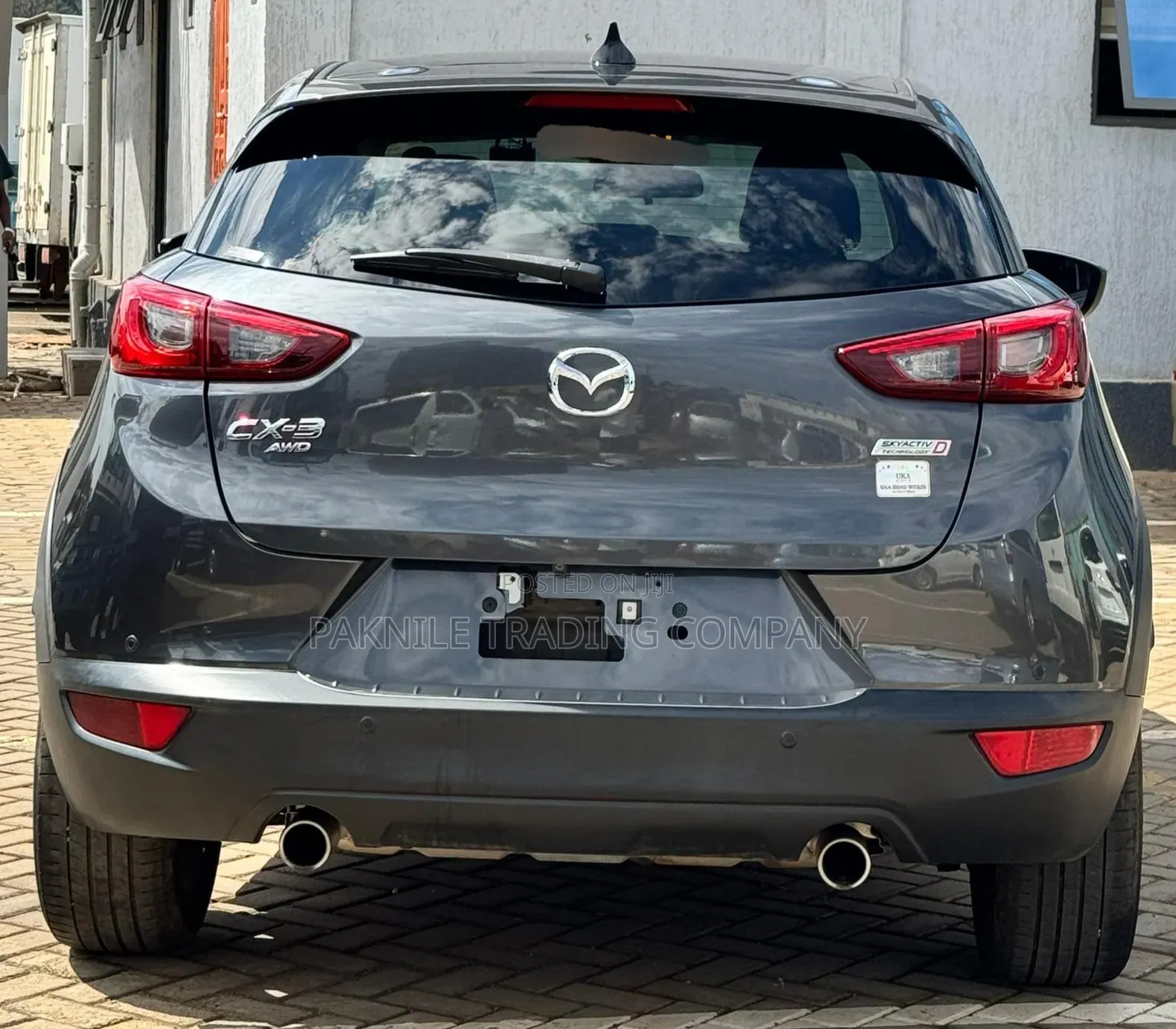 Mazda CX-3 1.5 Diesel AWD 2017 Gray