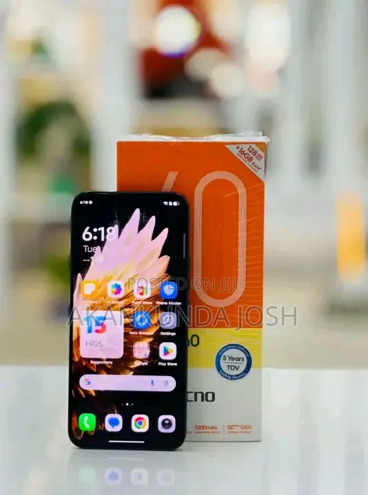 New Tecno Spark 40 Pro+ 128 GB Black