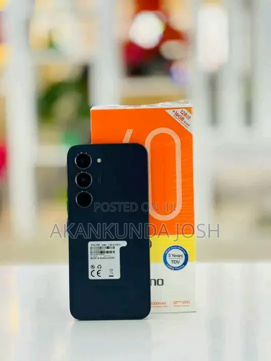 New Tecno Spark 40 Pro+ 128 GB Black