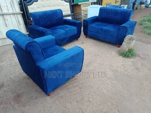 Blue 5 Seater Sofa Set/Blue 5 Seater Sofa Set/Morden Sofasets