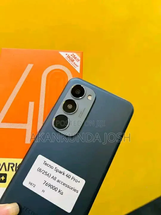 New Tecno Spark 40 Pro+ 256 GB Gray