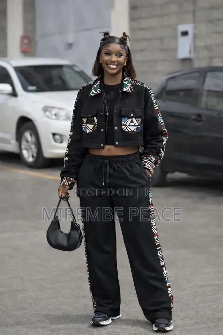 Ladies African Print Two-Piece
