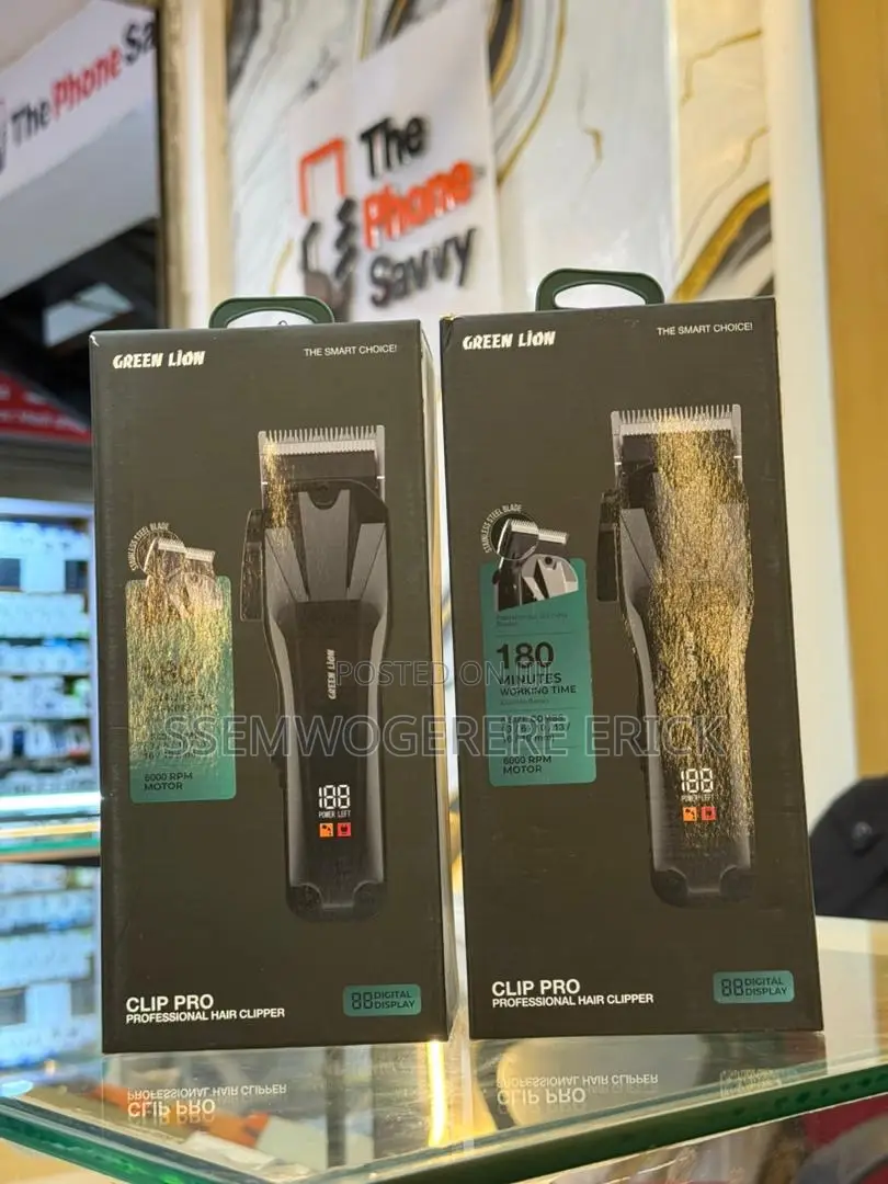 Green Lion Clip Pro Professional Hair Clipper