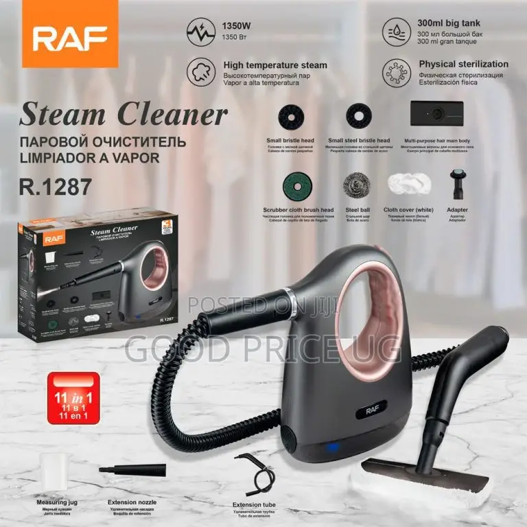 Raf R.1287 11-in-1 Portable Handheld Steam Cleaner