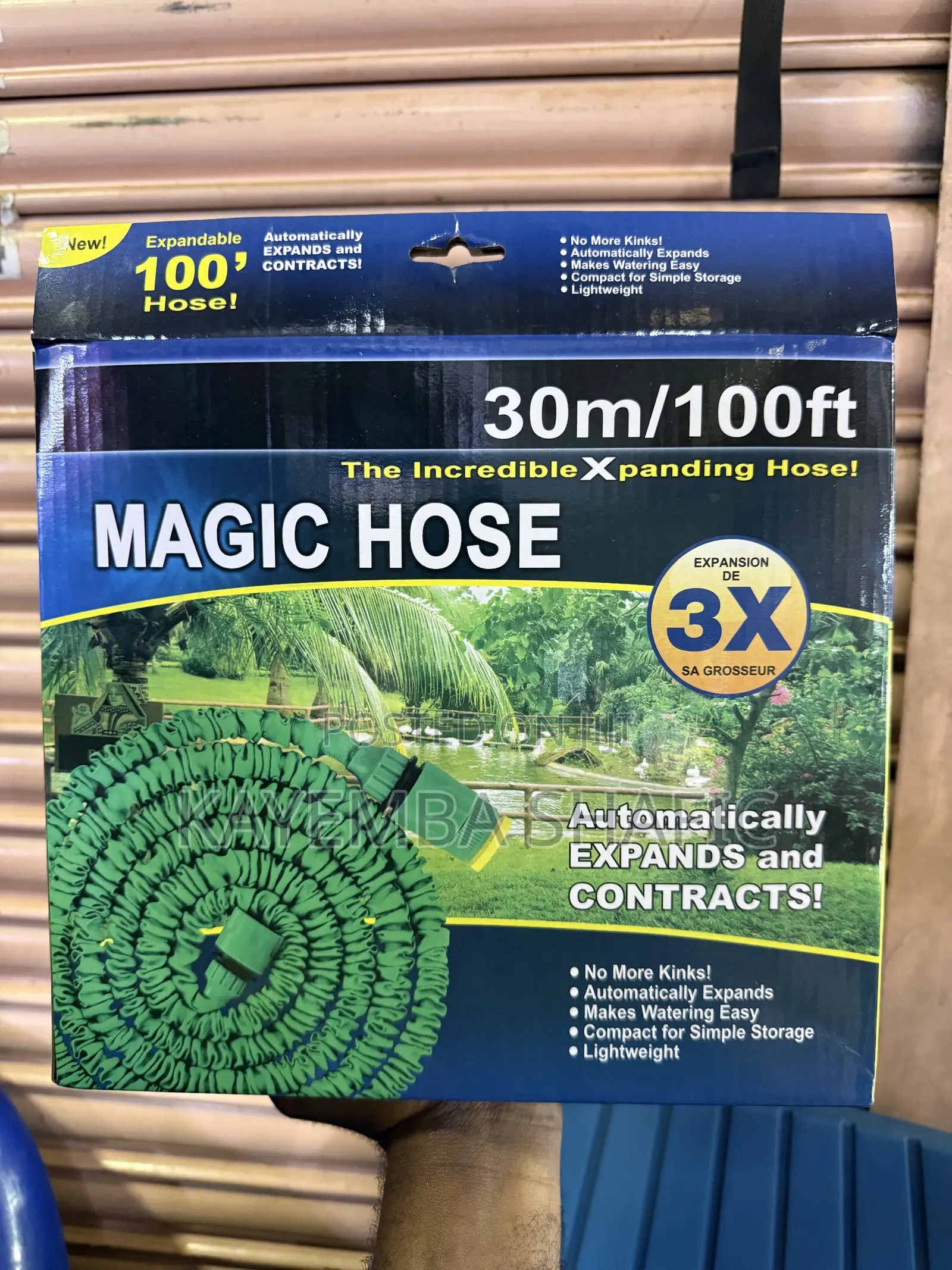 Magic Hose 100ft (30m) Expandable Garden Water Hose - Brand New