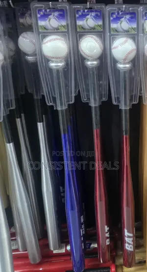 Aluminum Baseball Bat Stick With Ball