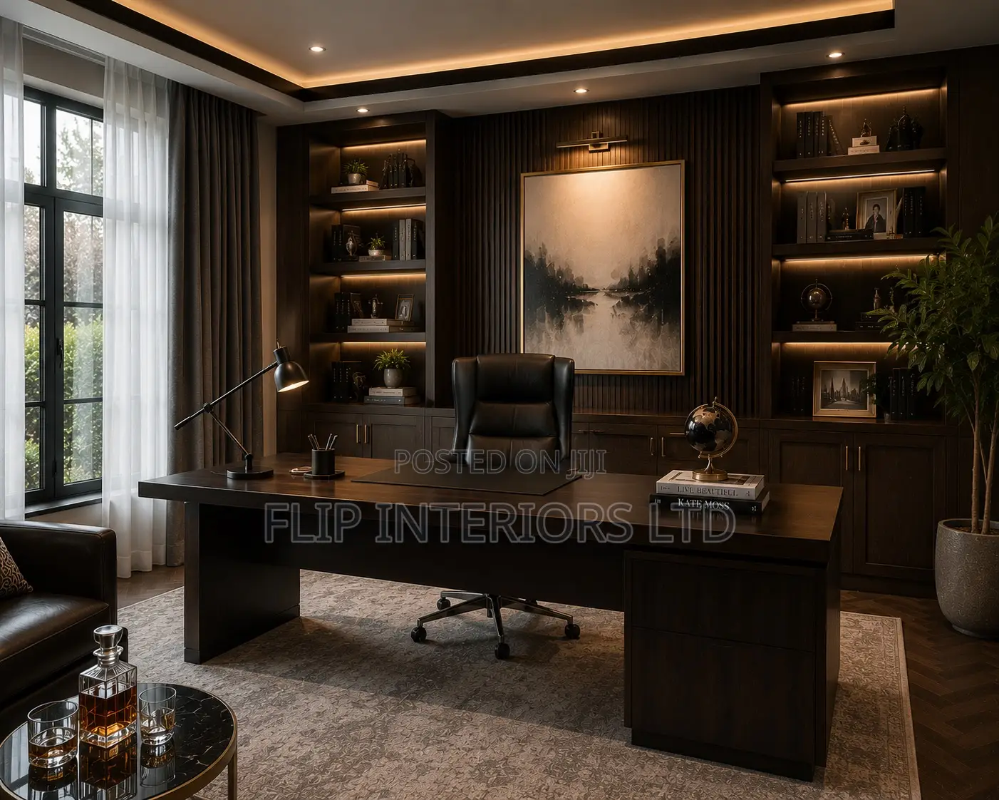 Premium Home Office Renovation Decorative Finishing Solutions