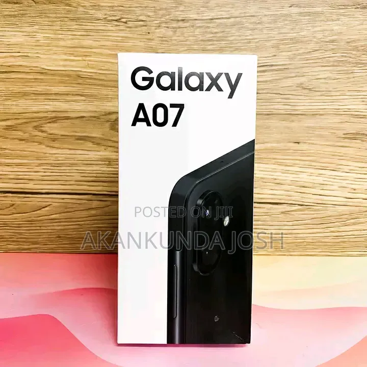 New Samsung Galaxy A07 5G 128 GB Black