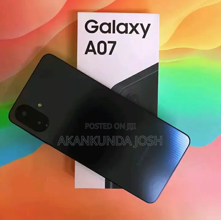 New Samsung Galaxy A07 5G 128 GB Black