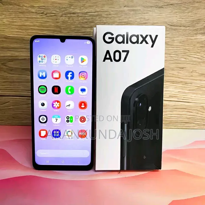 New Samsung Galaxy A07 5G 128 GB Black