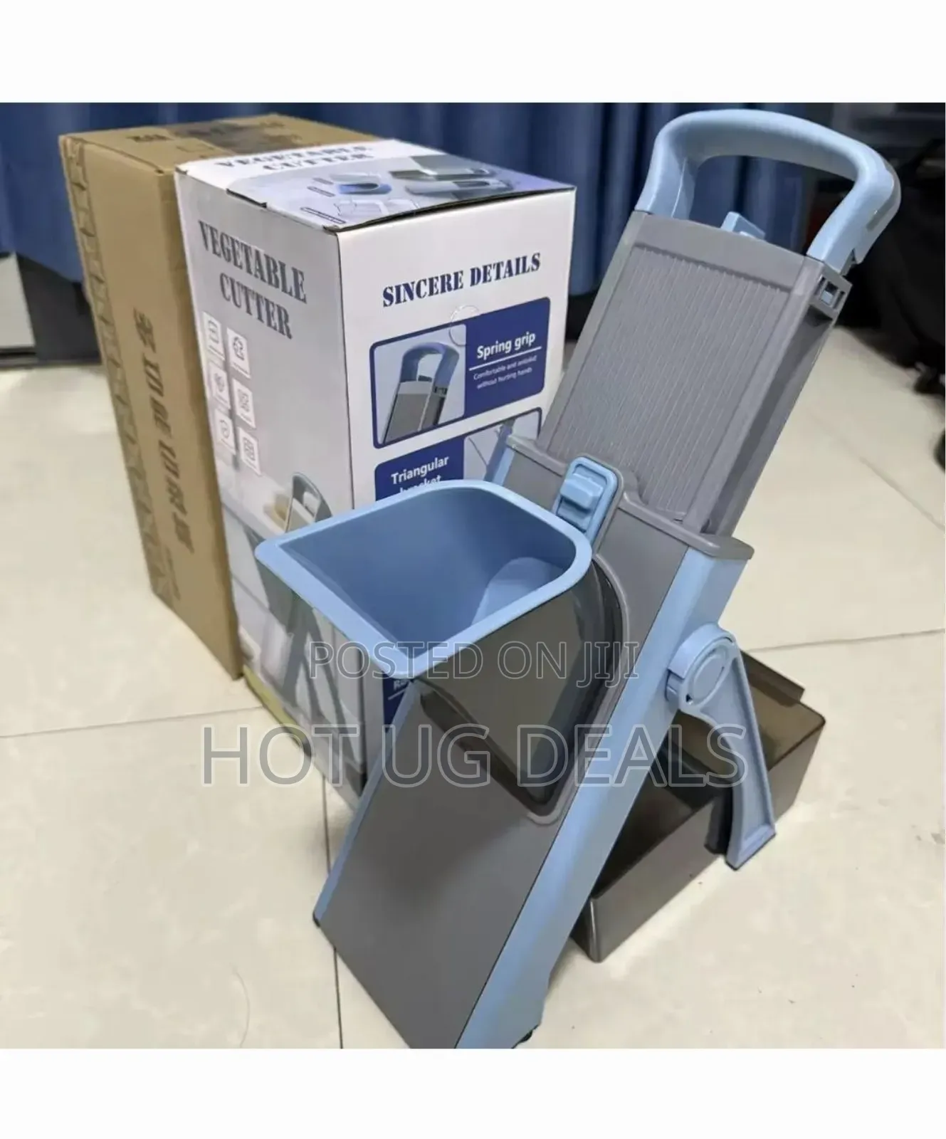 Vegetable Fruits Chopper Cutter With Stainless Steel Blade Safety