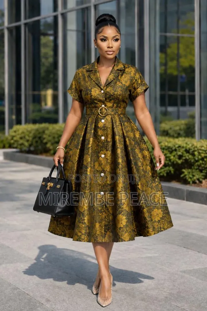 Ladies Office Round Dresses