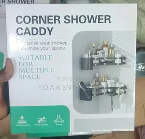 Metallic Corner Shelf Multi Purpose