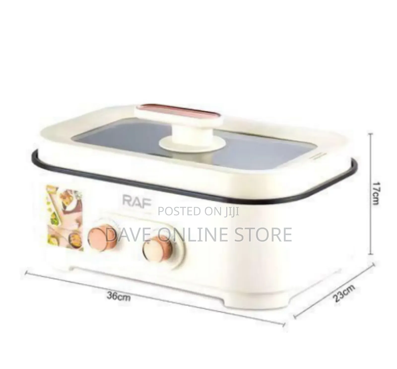 Raf Multifunction Electric Hotpot Rice Cooker, 6litres