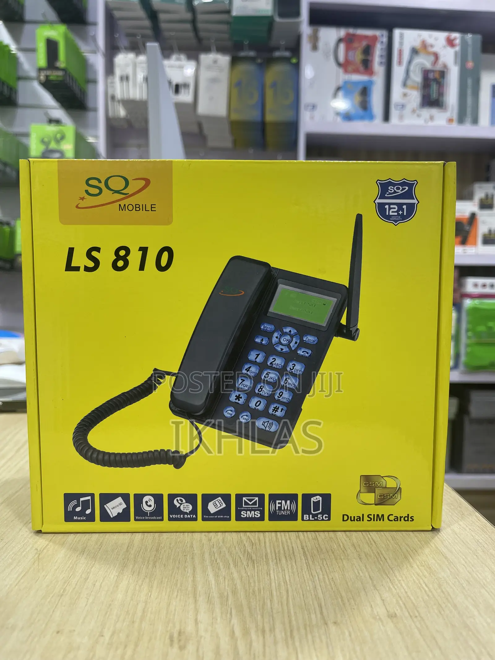 The Sq Ls-810 Is A Dual-sim Gsm Fixed Wireless Landline Phone