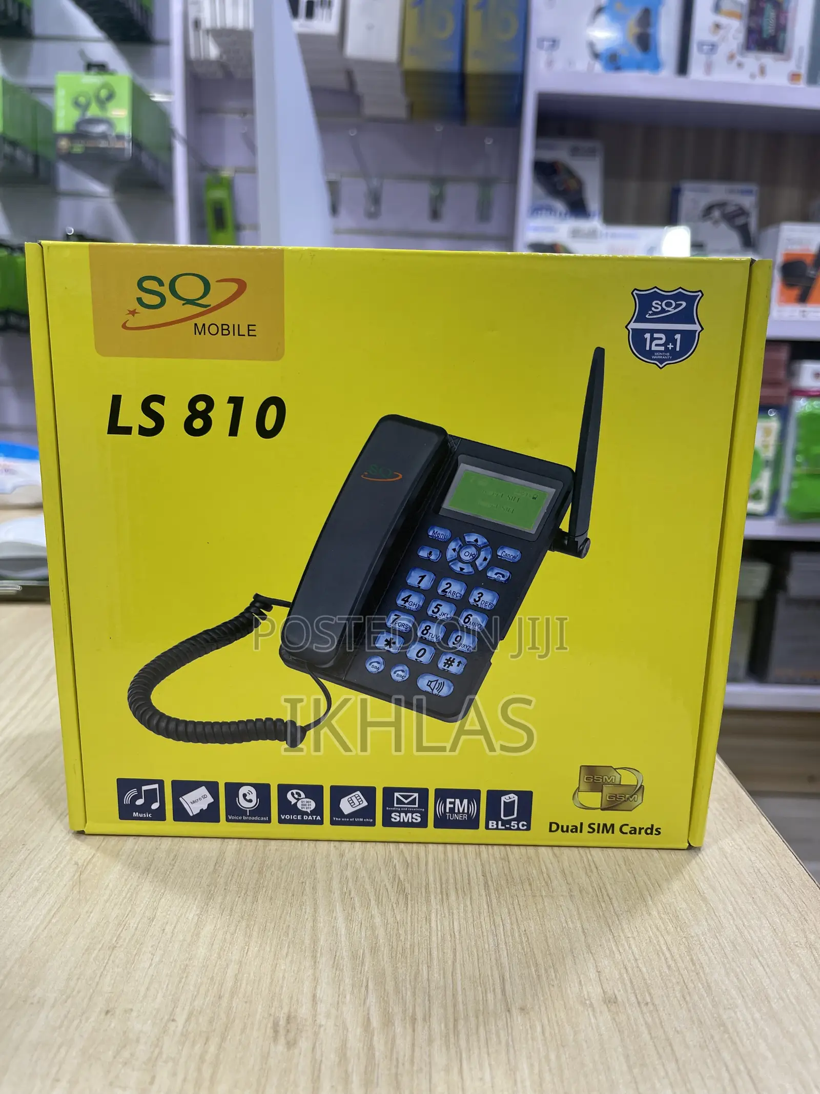 The Sq Ls-810 Is A Dual-sim Gsm Fixed Wireless Landline Phone