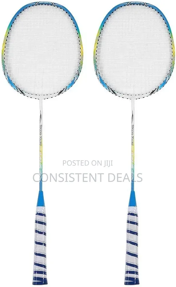 Badminton Rackets, 1 Pair Portable Professional Carbon Fibe