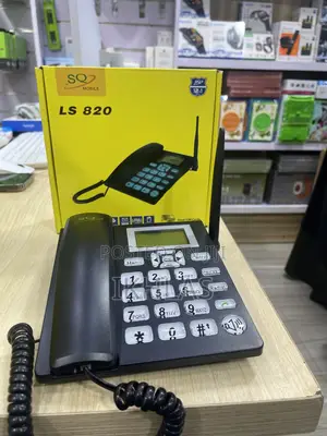 The Sq Ls-820 Is A Dual-sim, Fixed Wireless Gsm "Landline" Desk Phone.